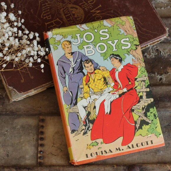 Vintage 1960s Book, "Jo's Boys" by Louisa May Alcott, A Sequel to Little Women - Picture 1 of 10